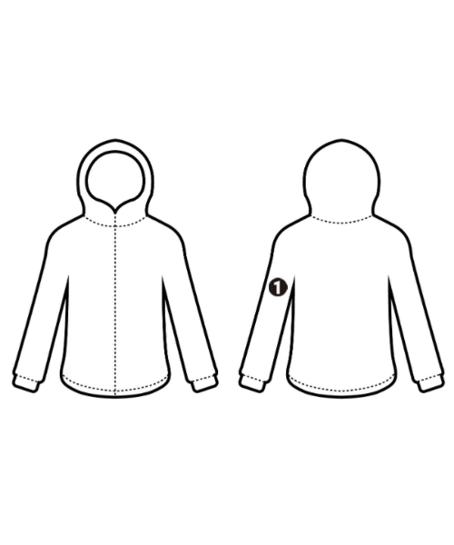 Noah（ノア）パーカー オレンジ サイズ:S メンズ/2200633202101