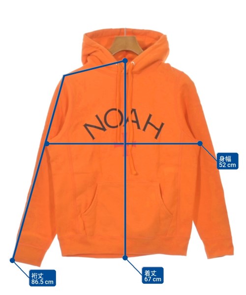 Noah（ノア）パーカー オレンジ サイズ:S メンズ/2200633202101