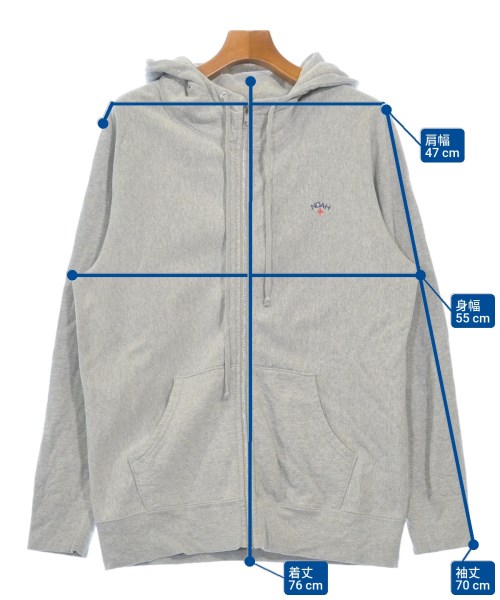 Noah（ノア）パーカー グレー サイズ:L メンズ/2200634143014