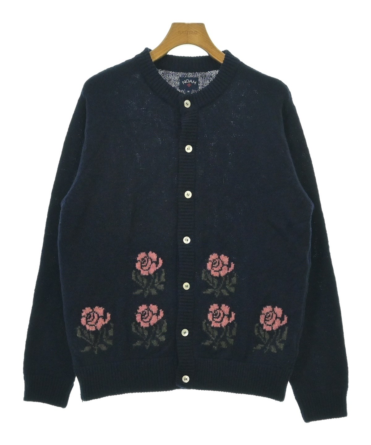 Noah（ノア）カーディガン 紺 サイズ:M メンズ/2200615448022