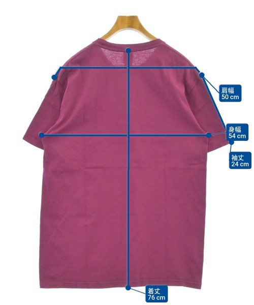 Noah（ノア）Tシャツ・カットソー ピンク サイズ:L メンズ/2200618472505