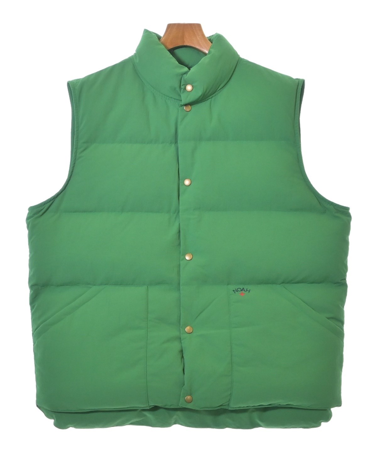 Noah ノア ダウンジャケット/ダウンベスト メンズ 【古着】【中古】 Noah（ノア）ダウンジャケット/ダウンベスト 緑 サイズ:L メンズ