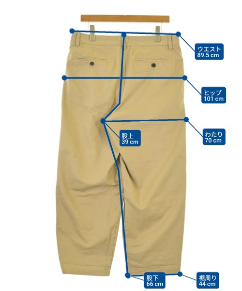 Noah（ノア）チノパン ベージュ サイズ:34(XL位) メンズ/2200670155644