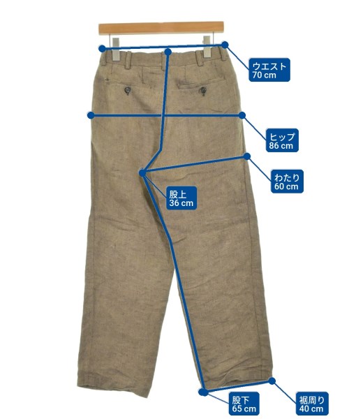 Noah（ノア）その他 ベージュ サイズ:28(S位) メンズ/2200678304075