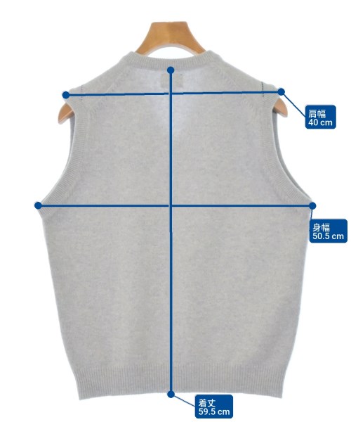 Noah（ノア）ベスト グレー サイズ:S メンズ/2200679468011