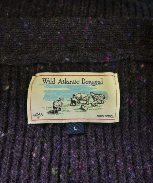 Noah（ノア）カーディガン 紫 サイズ:L メンズ/2200679644033