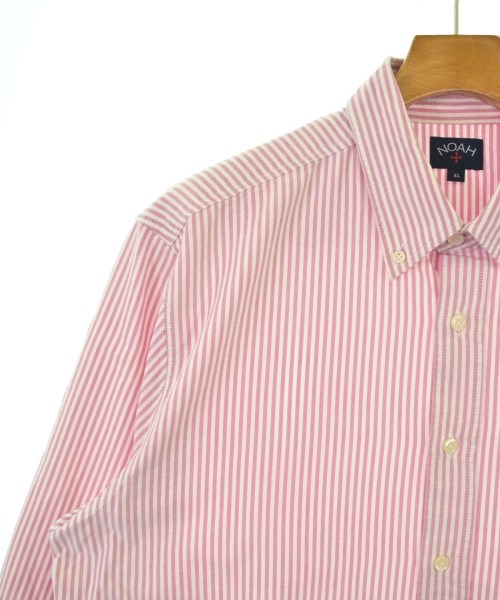 Noah（ノア）カジュアルシャツ ピンク サイズ:XL メンズ/2200679644040
