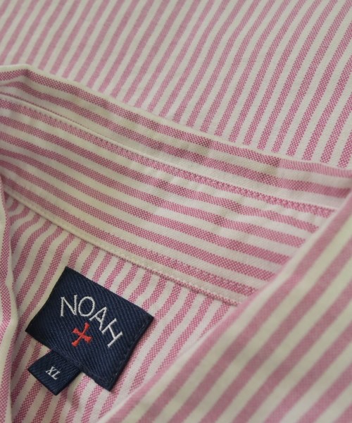Noah（ノア）カジュアルシャツ ピンク サイズ:XL メンズ/2200679644040