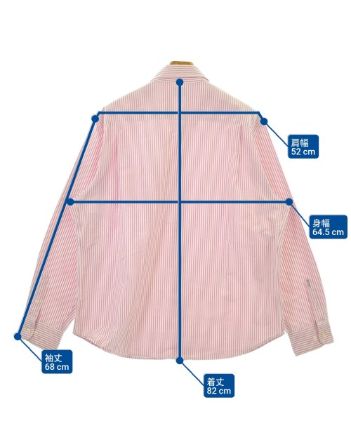 Noah（ノア）カジュアルシャツ ピンク サイズ:XL メンズ/2200679644040