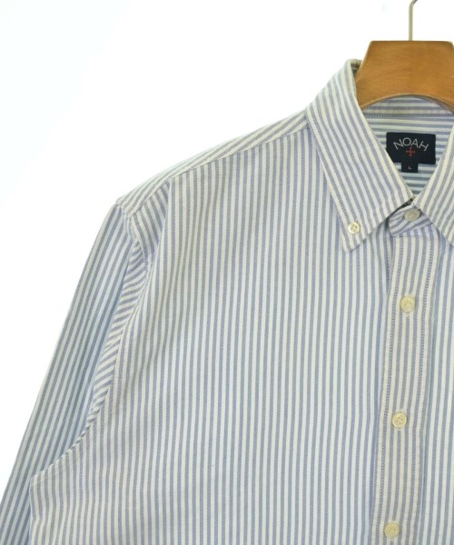 Noah（ノア）カジュアルシャツ 青 サイズ:L メンズ/2200679644057