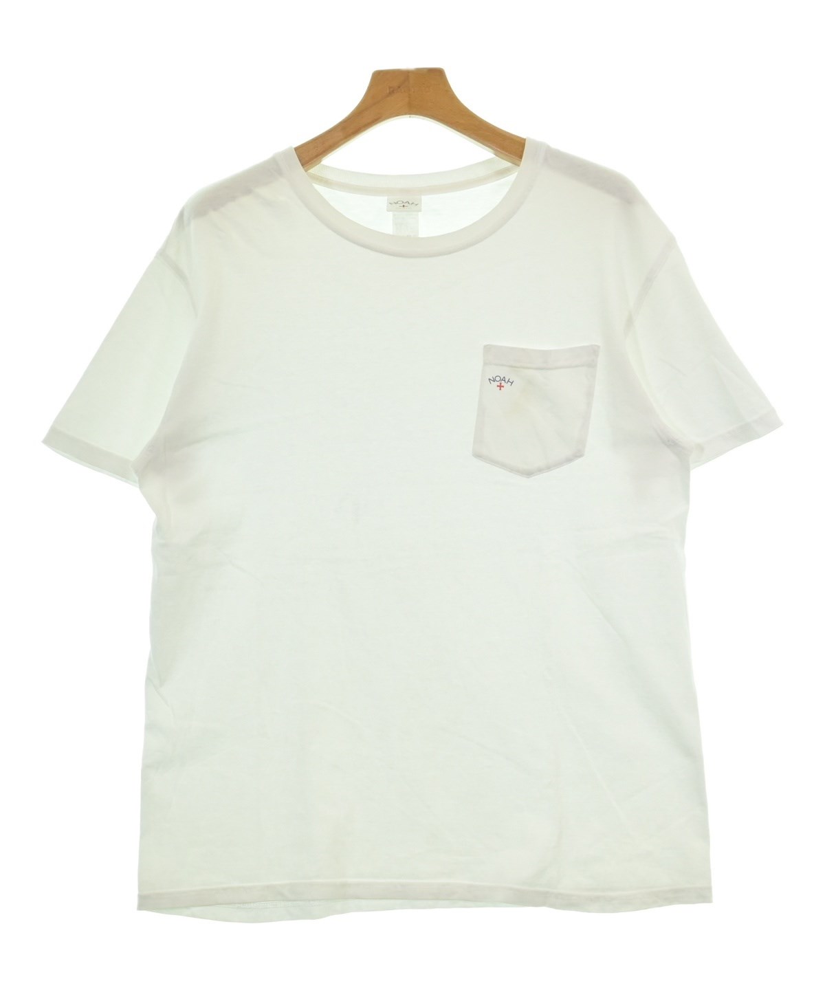NOAH ロンT クロスロゴ サイズ M  ホワイト Noah（ノア）Tシャツ・カットソー 白 サイズ:M メンズ/2200679644071