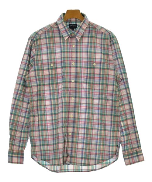 Noah(ノア)カジュアルシャツ 緑 サイズ:M/2200648740049