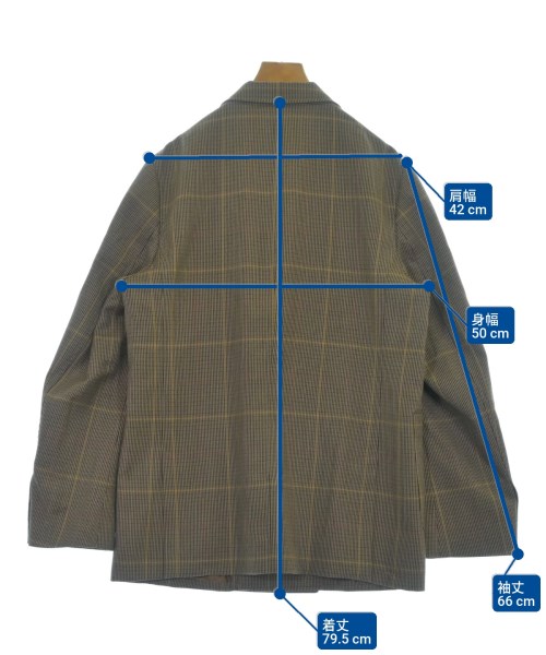 Noah（ノア）カジュアルジャケット 茶 サイズ:38(M位) メンズ/2200655550051