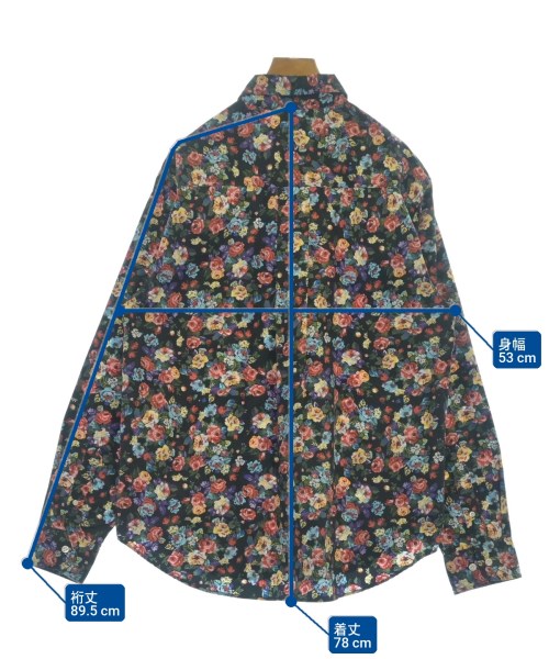 Noah（ノア）カジュアルシャツ 黒 サイズ:L メンズ/2200655550105