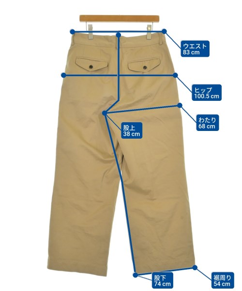 Noah（ノア）チノパン ベージュ サイズ:32(L位) メンズ/2200659310033