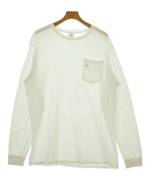 Noah(ノア)Tシャツ・カットソー 白 サイズ:L/2200659474100