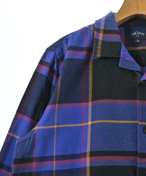 Noah（ノア）カジュアルシャツ 紫 サイズ:M メンズ/2200645424379