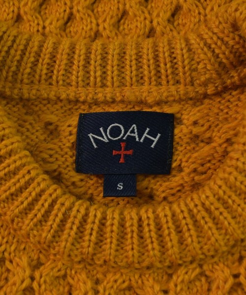 Noah（ノア）ニット・セーター 黄 サイズ:S メンズ/2200648653011