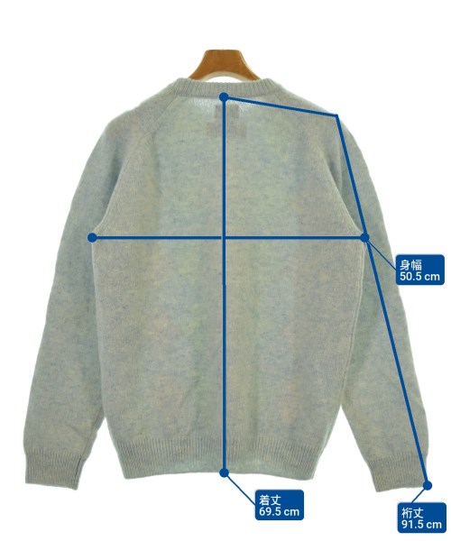 Noah（ノア）ニット・セーター 青 サイズ:M メンズ/2200648653028