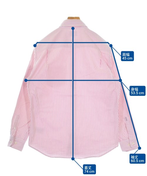 Noah（ノア）カジュアルシャツ ピンク サイズ:S メンズ/2200648653035