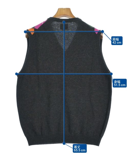 Noah（ノア）ベスト 黒 サイズ:L メンズ/2200664025564