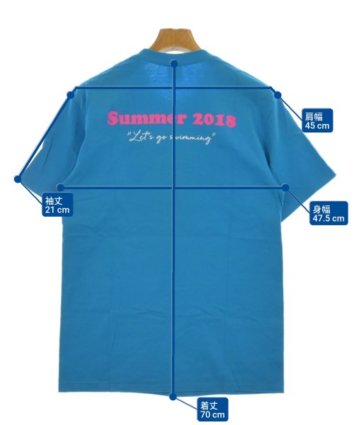 Noah（ノア）Tシャツ・カットソー 青 サイズ:M メンズ/2200640898465