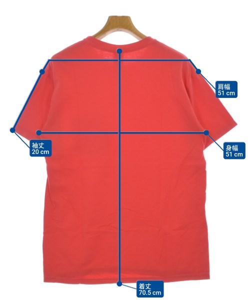 Noah（ノア）Tシャツ・カットソー 赤 サイズ:M メンズ/2200640898496
