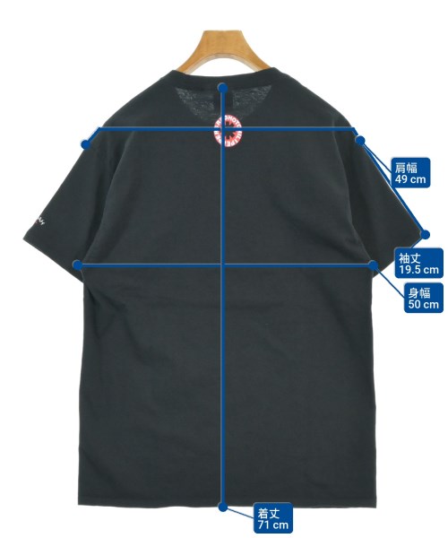 Noah（ノア）Tシャツ・カットソー 黒 サイズ:L メンズ/2200670832019