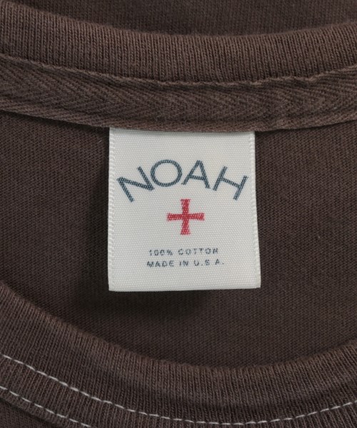 Noah（ノア）Tシャツ・カットソー 茶 サイズ:S メンズ/2200726863080