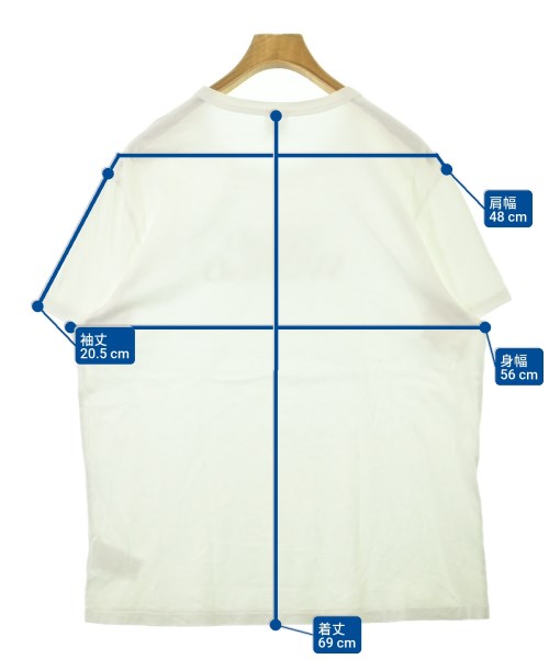Noah（ノア）Tシャツ・カットソー 白 サイズ:XL メンズ/2200684179018