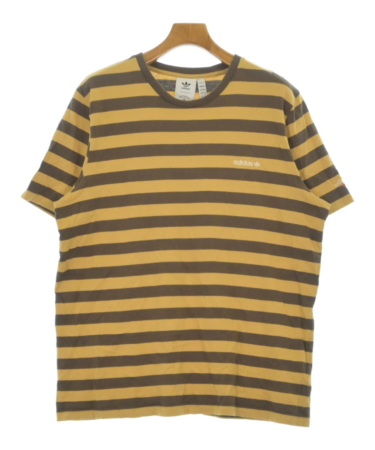 Noah（ノア）Tシャツ・カットソー 黄 サイズ:L メンズ/2200689018039