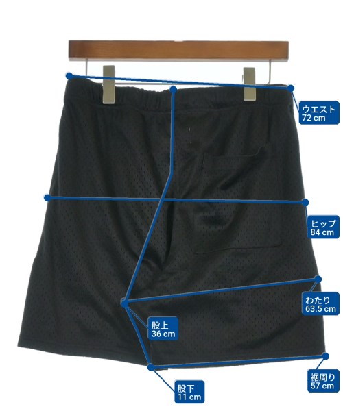 FOG Fear Of God（エフオージー）ショートパンツ 黒 サイズ:S メンズ/2200611368089