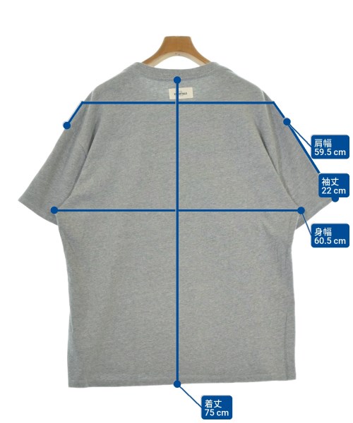 Fear of God ESSENTIALS（フィアオブゴッド　エッセンシャルス）Tシャツ・カットソー グレー サイズ:M メンズ/2200694807048