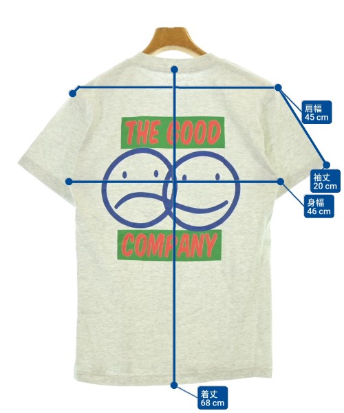 The Good Company（ザグッドカンパニー）Tシャツ・カットソー グレー サイズ:-(XS位) メンズ/2200683968217