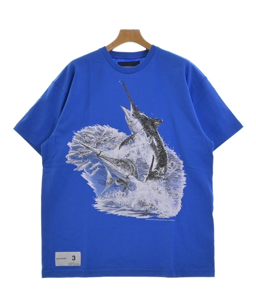 DESCENDANT（ディセンダント）Tシャツ・カットソー 青 サイズ:3(L位  