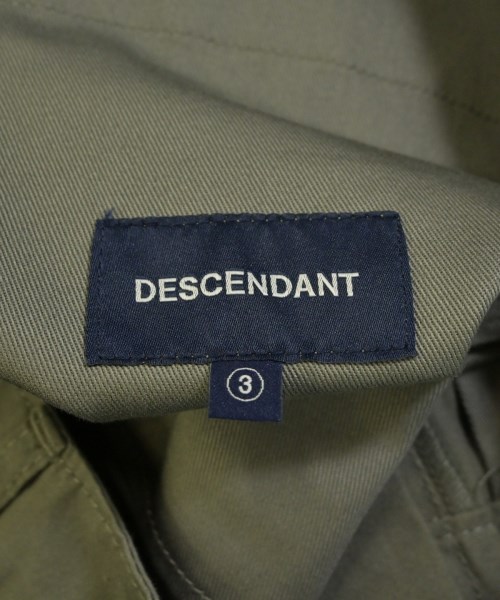 DESCENDANT（ディセンダント）ショートパンツ カーキ サイズ:3(L位) メンズ/2200553478174