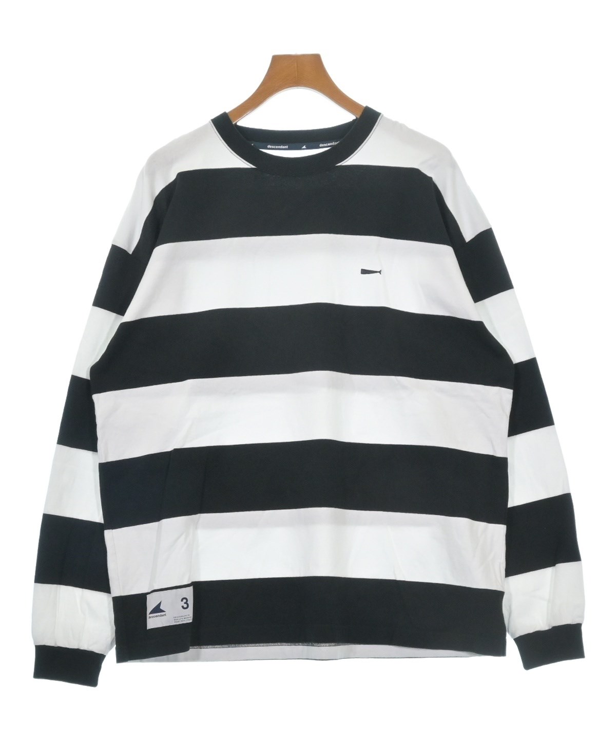 DESCENDANT（ディセンダント）Tシャツ・カットソー 白 サイズ:3(L位
