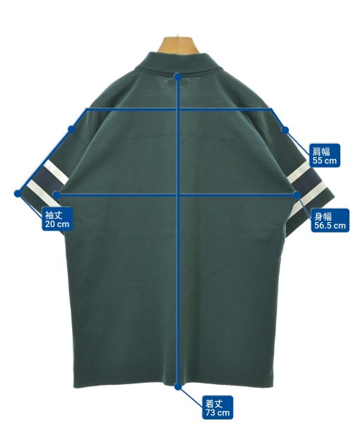 DESCENDANT（ディセンダント）ポロシャツ 緑 サイズ:1(S位) メンズ/2200559724039