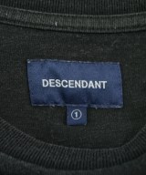 DESCENDANT（ディセンダント）Tシャツ・カットソー 黒 サイズ:1(S位) メンズ/2200635250049