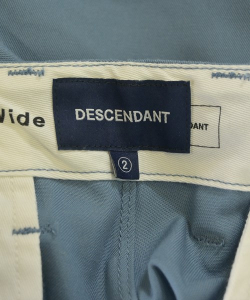 DESCENDANT（ディセンダント）チノパン 青 サイズ:2(M位) メンズ/2200636338029