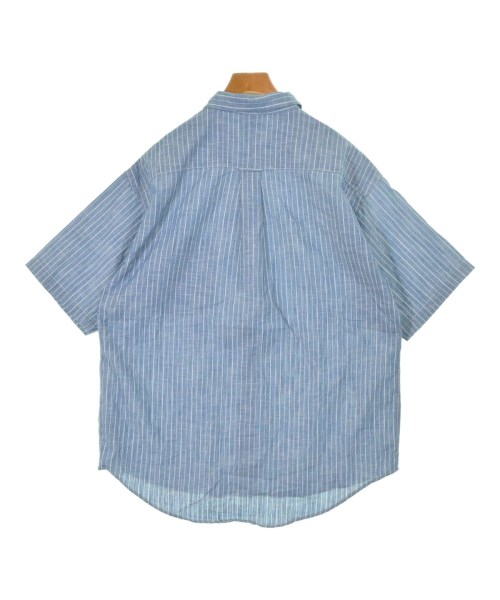 DESCENDANT（ディセンダント）カジュアルシャツ 青 サイズ:2(M位) メンズ/2200636707030