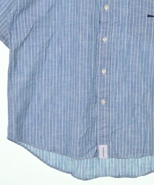 DESCENDANT（ディセンダント）カジュアルシャツ 青 サイズ:2(M位) メンズ/2200636707030