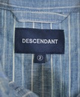 DESCENDANT（ディセンダント）カジュアルシャツ 青 サイズ:2(M位) メンズ/2200636707030