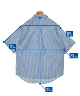 DESCENDANT（ディセンダント）カジュアルシャツ 青 サイズ:2(M位) メンズ/2200636707030