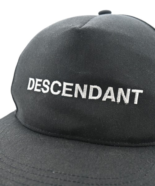 DESCENDANT（ディセンダント）キャップ 黒 サイズ:F メンズ/2200638210033
