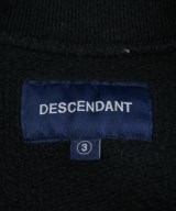 DESCENDANT（ディセンダント）スウェット 黒 サイズ:3(L位) メンズ/2200638586015