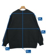 DESCENDANT（ディセンダント）スウェット 黒 サイズ:3(L位) メンズ/2200638586015