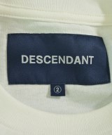 DESCENDANT（ディセンダント）Tシャツ・カットソー 白 サイズ:2(M位) メンズ/2200628767042