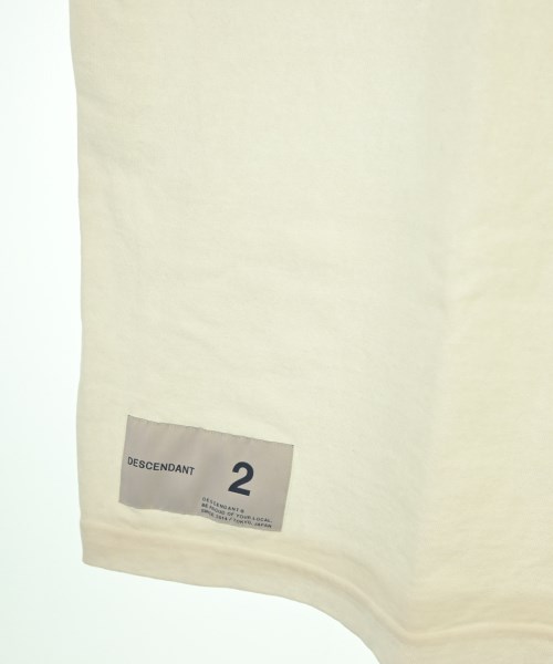 DESCENDANT（ディセンダント）Tシャツ・カットソー 白 サイズ:2(M位) メンズ/2200641378089
