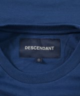 DESCENDANT（ディセンダント）Tシャツ・カットソー 青 サイズ:3(L位) メンズ/2200628582010